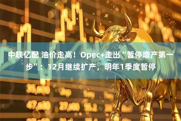 中联亿配 油价走高！Opec+走出“暂停增产第一步”：12月继续扩产，明年1季度暂停