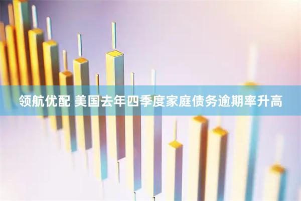 领航优配 美国去年四季度家庭债务逾期率升高